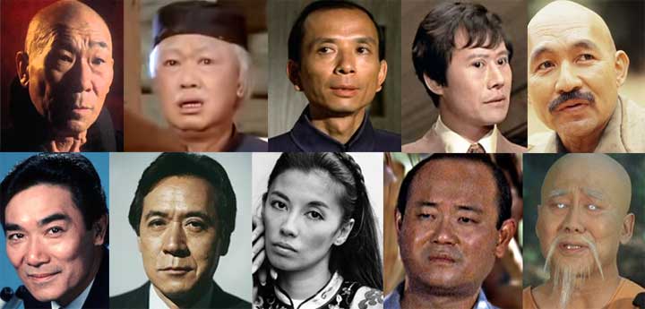 kung fu actors