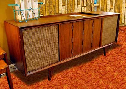 70s console stereo