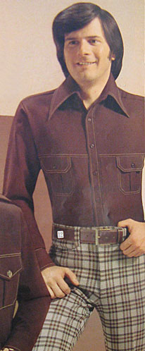 guy fashions in the 70's